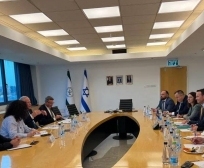 Ministri i BPZhR, Faton Peci takohet me homologun e tij të shtetit izraelit, Avi Dichter